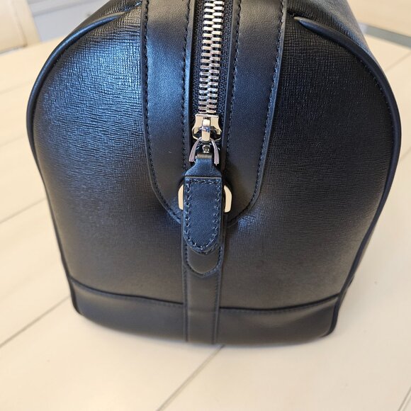 Aspinal of London City Holdall - Black Saffiano Leather - New/Never Used - Picture 4 of 13